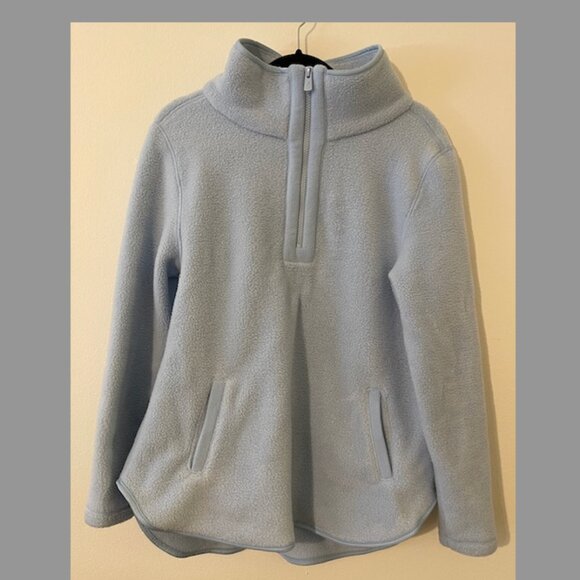 Dudley Stephens Pullover Fleece Ice Blue - Size M - Picture 2 of 5